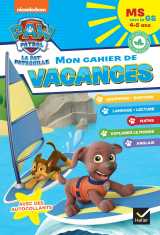 Cahier de vacances 2026 - pat'patrouille - ms vers la gs 4/5 ans