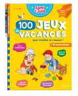 100 jeux de vacances - sami et julie - j'entre en petite section - cahier de vacances 2026