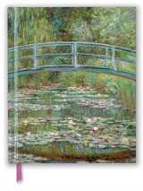 Claude monet: bridge over a pond of water lilies (blank sketch book)