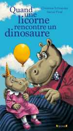Quand une licorne rencontre un dinosaure