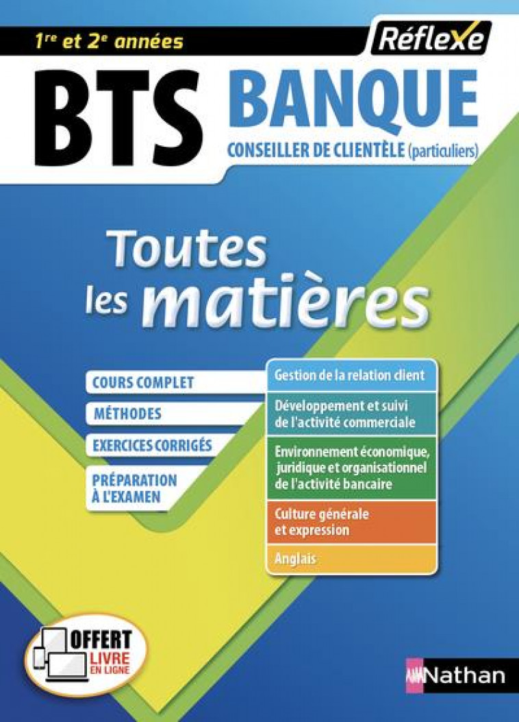 BTS BANQUE OPTION CONSEILLER DE CLIENTELE PARTICULIERS (TOUTES LES MATIERES - REFLEXE N 18) - 2018 - - ALBERTINO/ARTIGNAN - CLE INTERNAT
