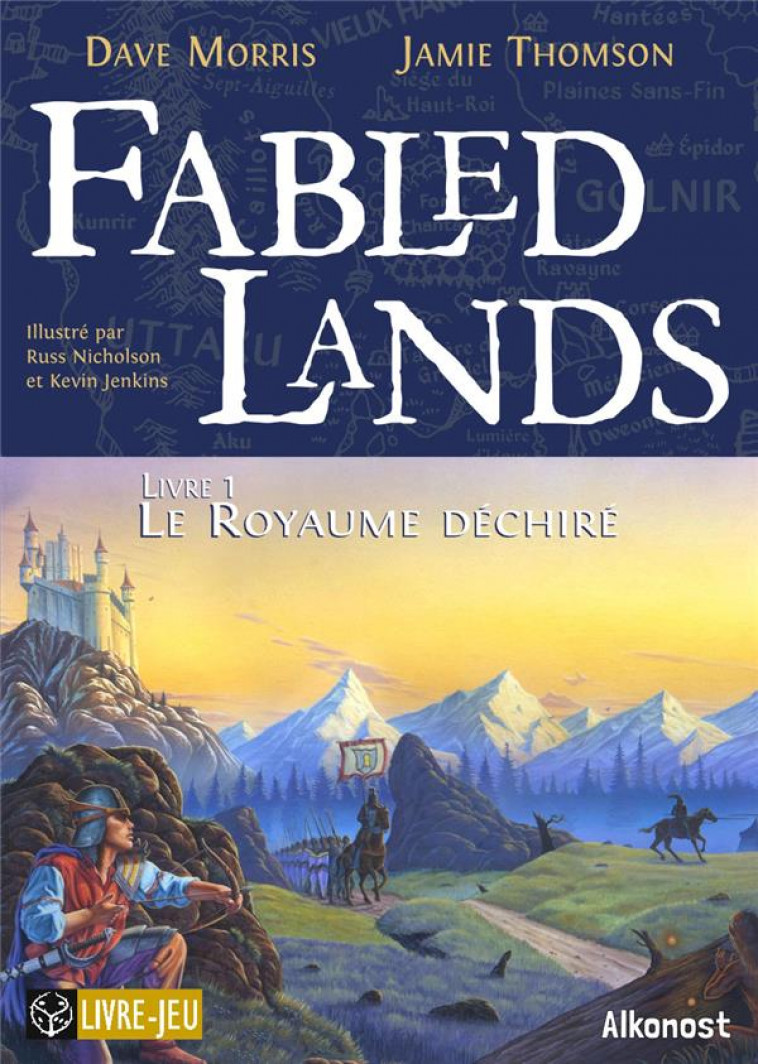Fabled Lands Livre 1 Le Royaume Dechire Divers Jeunesse Jeunesse La Griffe Noire