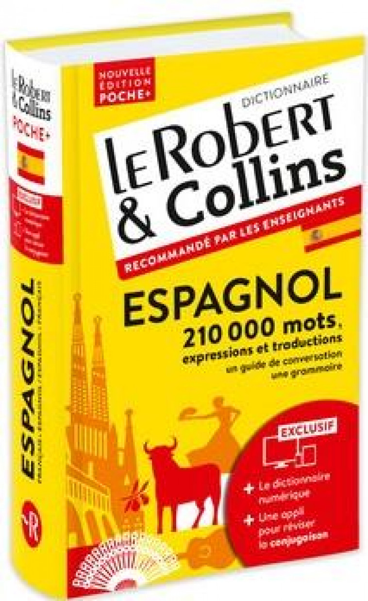 ROBERT & COLLINS POCHE+ ESPAGNOL - COLLECTIF - LE ROBERT
