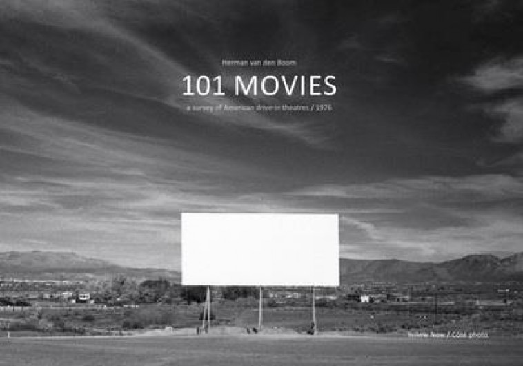101 MOVIES - A SURVEY OF AMERICAN DRIVE-IN THEATRES  1976 - VAN DEN BOOM, HERMAN - YELLOW NOW
