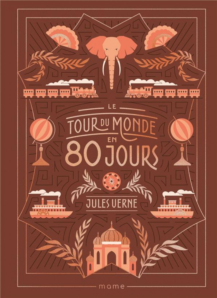 LE TOUR DU MONDE EN 80 JOURS - VERNE/CAPARO - MAME