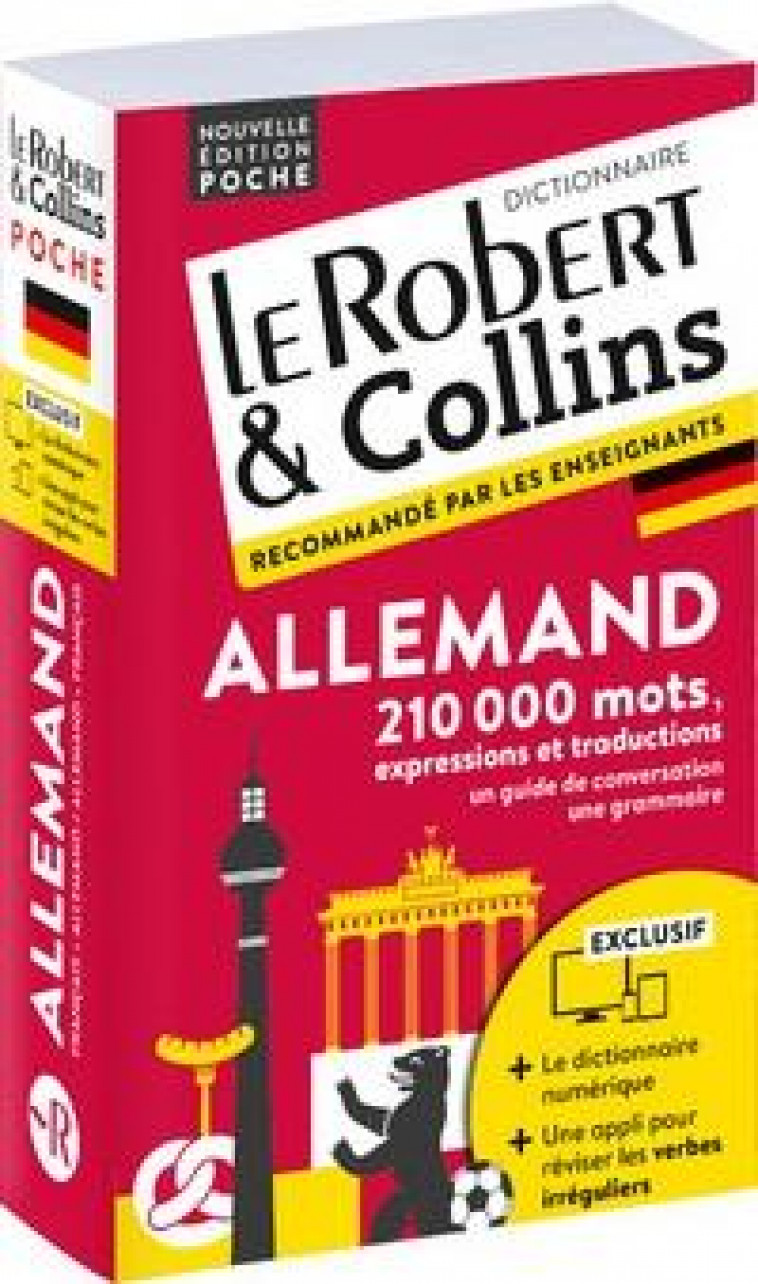 LE ROBERT & COLLINS POCHE ALLEMAND - COLLECTIF - LE ROBERT