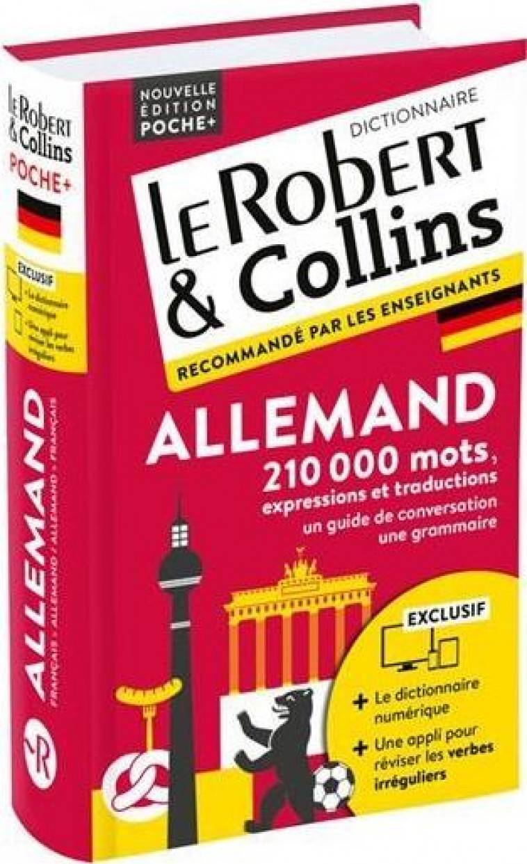 LE ROBERT & COLLINS POCHE+ ALLEMAND - COLLECTIF - LE ROBERT