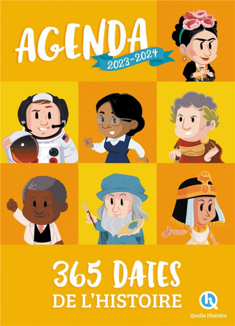 AGENDA 2023-2024 - 365 DATES DE L'HISTOIRE - XXX - NC