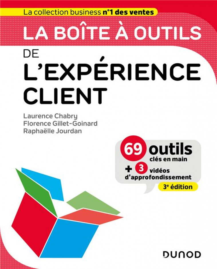 LA BOITE A OUTILS DE L'EXPERIENCE CLIENT - 3E ED. - CHABRY/JOURDAN - DUNOD