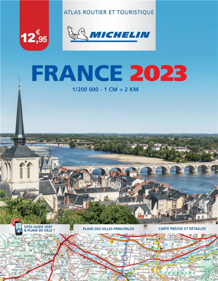 ATLAS ROUTIER FRANCE 2023 MICHELIN - L'ESSENTIEL (A4-BROCHE) - XXX - MICHELIN