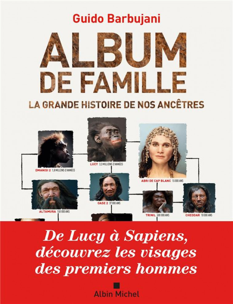 ALBUM DE FAMILLE - LA GRANDE HISTOIRE DE NOS ANCETRES - BARBUJANI GUIDO - ALBIN MICHEL