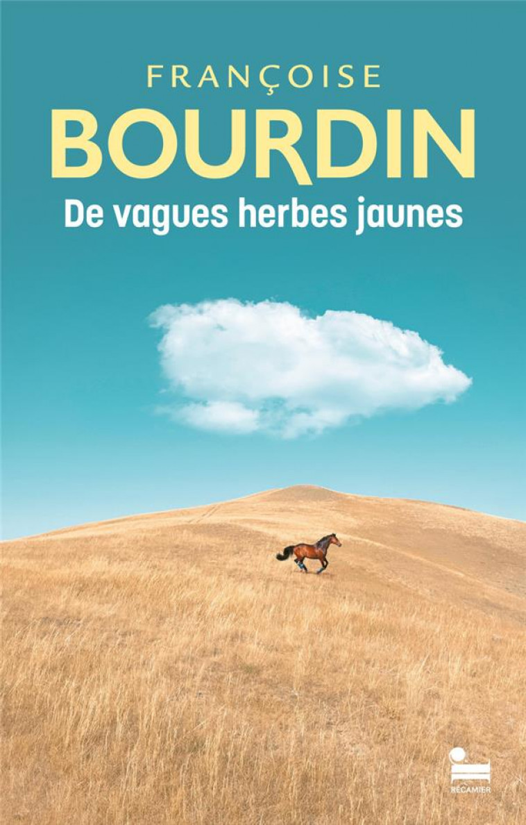 DE VAGUES HERBES JAUNES - BOURDIN FRANCOISE - RECAMIER