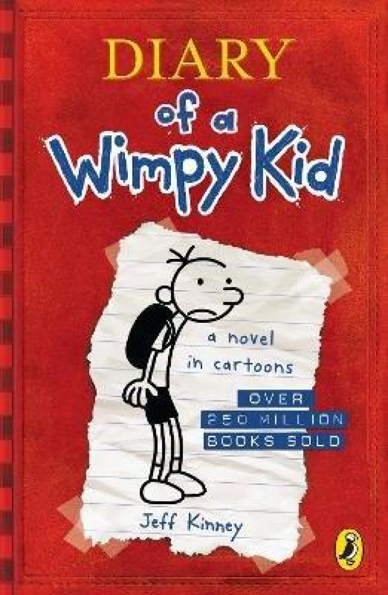 DIARY OF A WIMPY KID (BOOK 1) - KINNEY, JEFF - PUFFIN BOOKS