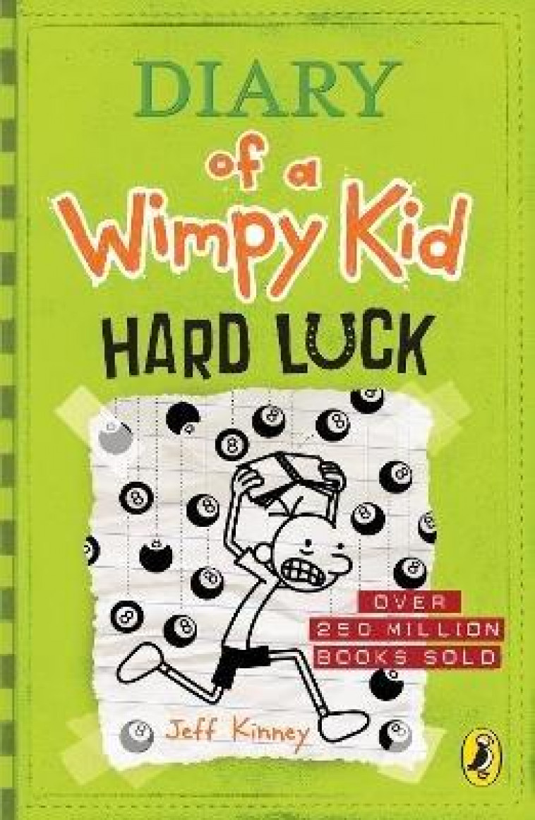 DIARY OF A WIMPY KID: HARD LUCK (BOOK 8) - KINNEY, JEFF - NC
