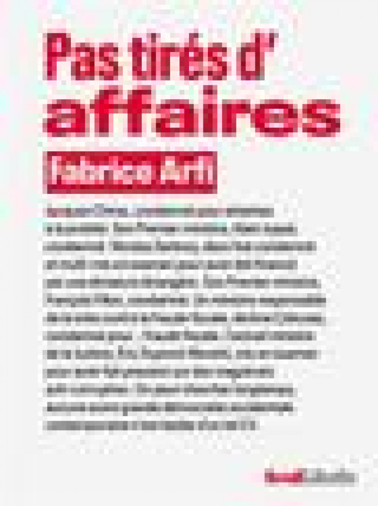 PAS TIRES D-AFFAIRES - ARFI FABRICE - SEUIL