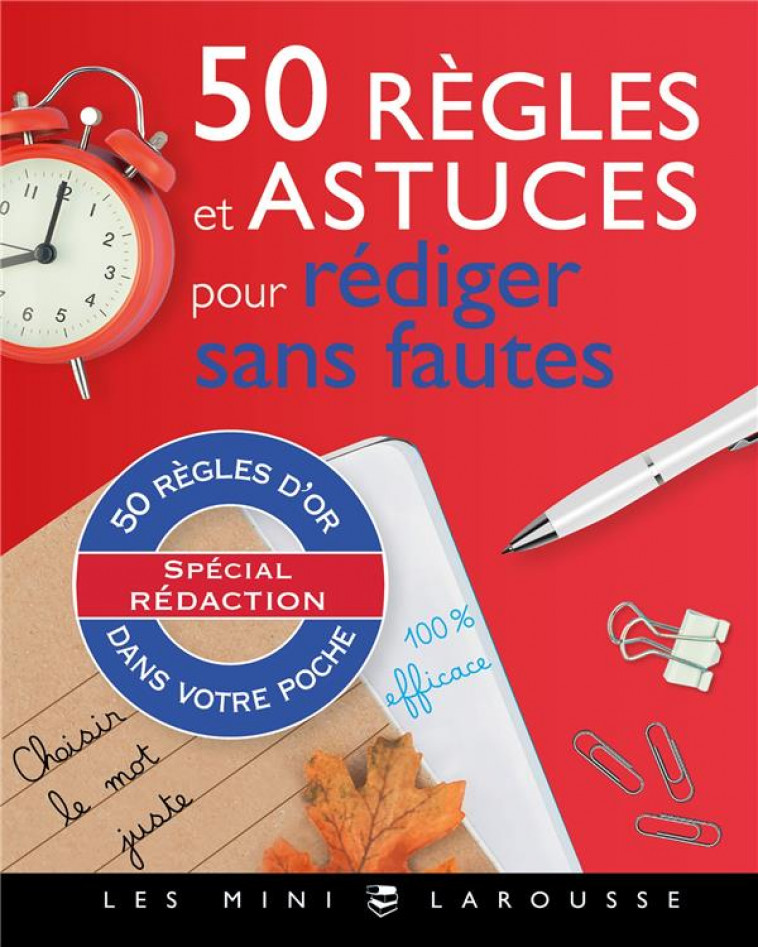 50 REGLES D-OR POUR REDIGER SANS FAUTES - VULIN ANDRE - LAROUSSE