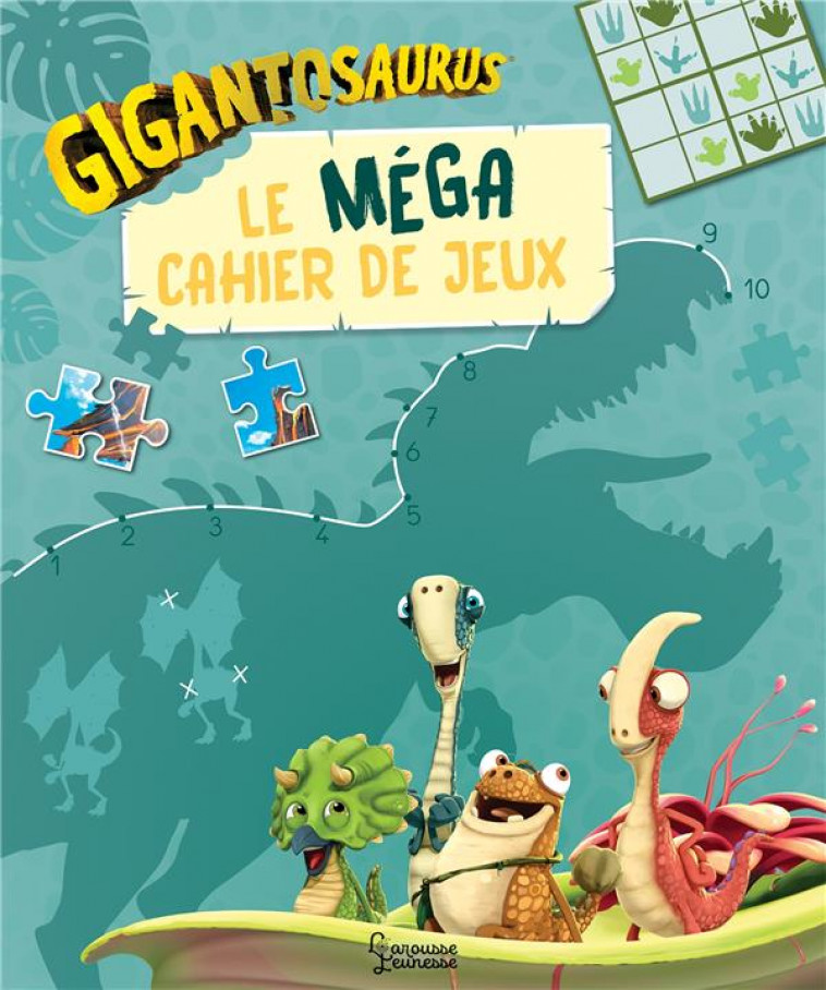 GIGANTOSAURUS - LE MEGA CAHIER DE JEUX - XXX - LAROUSSE