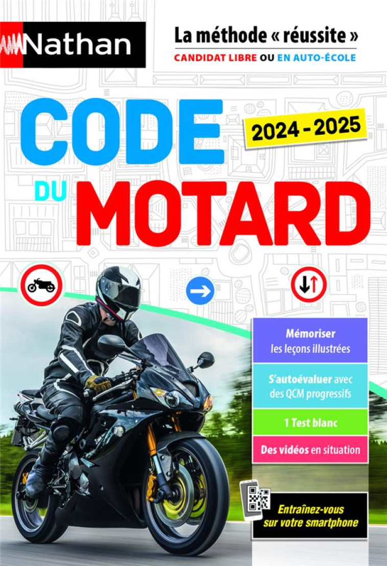 CODE DU MOTARD (EDITION 2024/2025) - LEMAIRE THIERRY - CLE INTERNAT