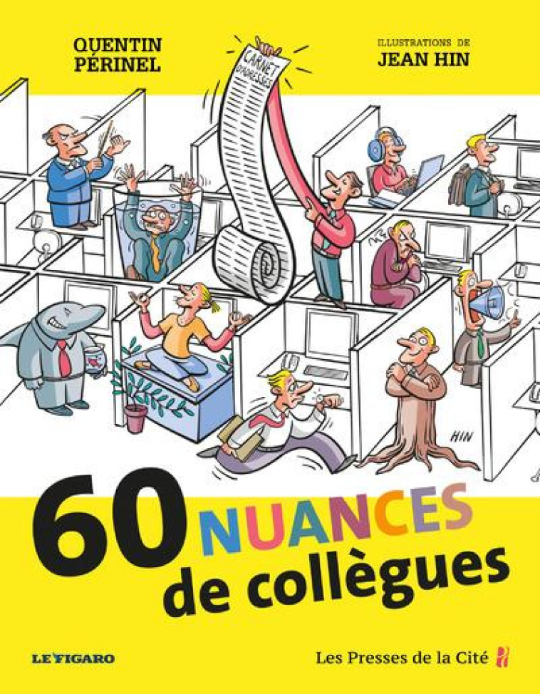 60 NUANCES DE COLLEGUES - PERINEL/HIN - PRESSES CITE