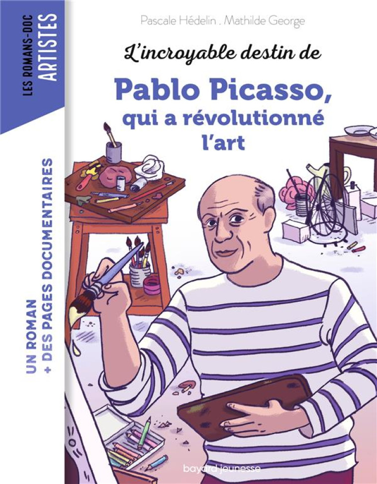 L'INCROYABLE DESTIN DE PABLO PICASSO, QUI A REVOLUTIONNE L'ART - HEDELIN/GEORGE - BAYARD JEUNESSE