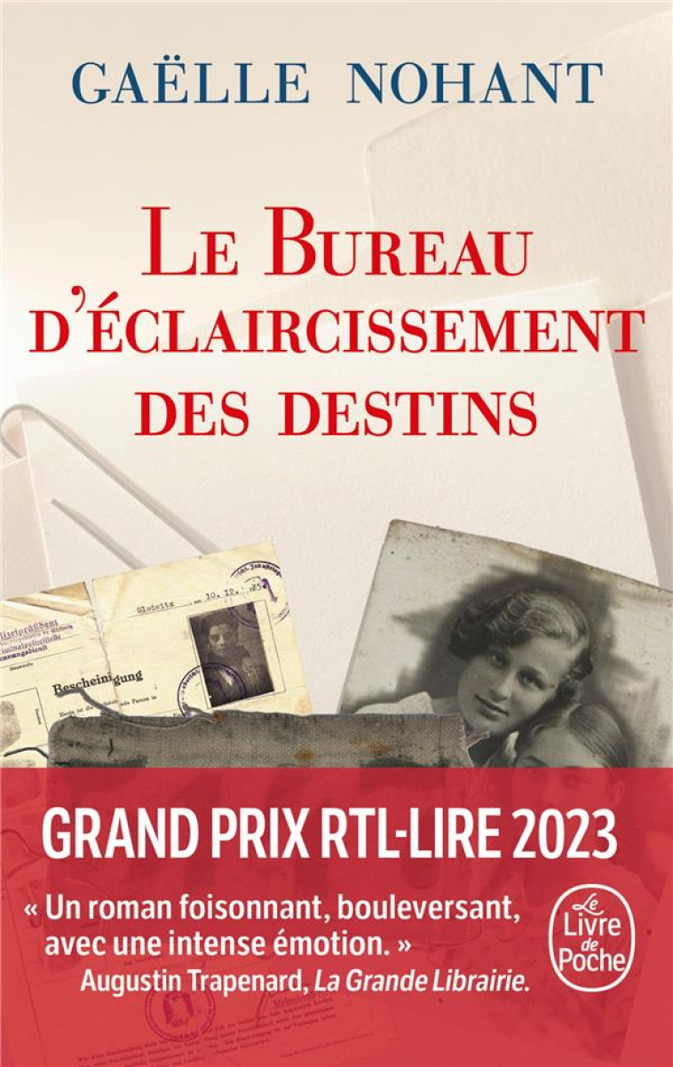 LE BUREAU D'ECLAIRCISSEMENT DES DESTINS - NOHANT  GAELLE - LGF/Livre de Poche
