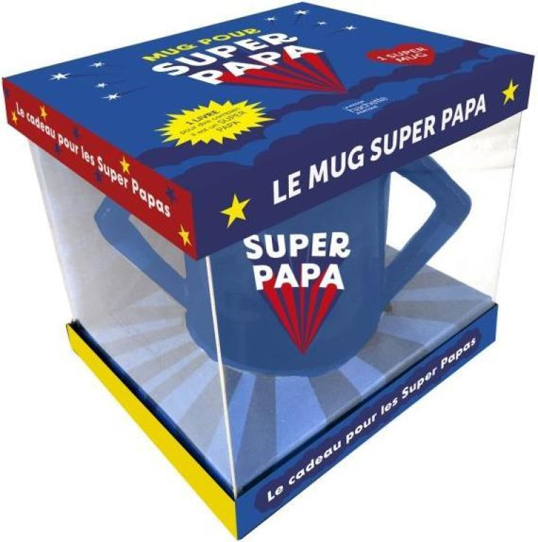 LE MUG SUPER PAPA : LE CADEAU IDEAL POUR LES SUPERS PAPAS - COLLECTF - NC