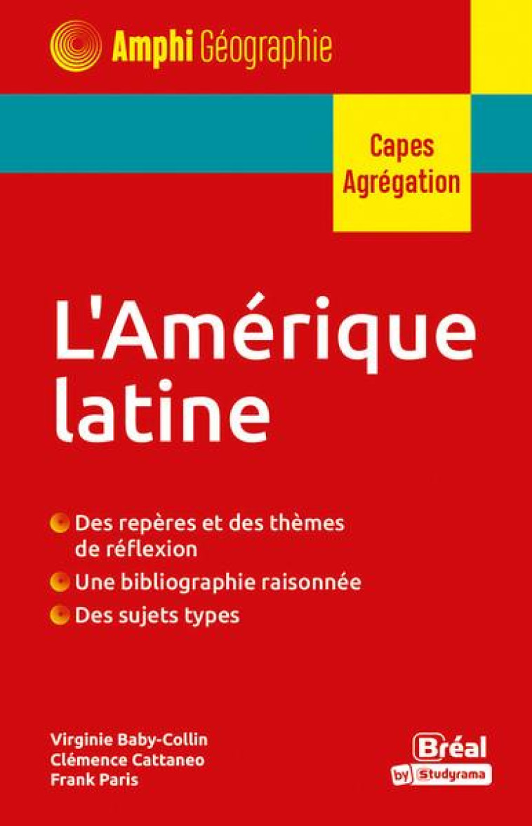 L'AMERIQUE LATINE - BABY-COLLIN/CATTANEO - BREAL