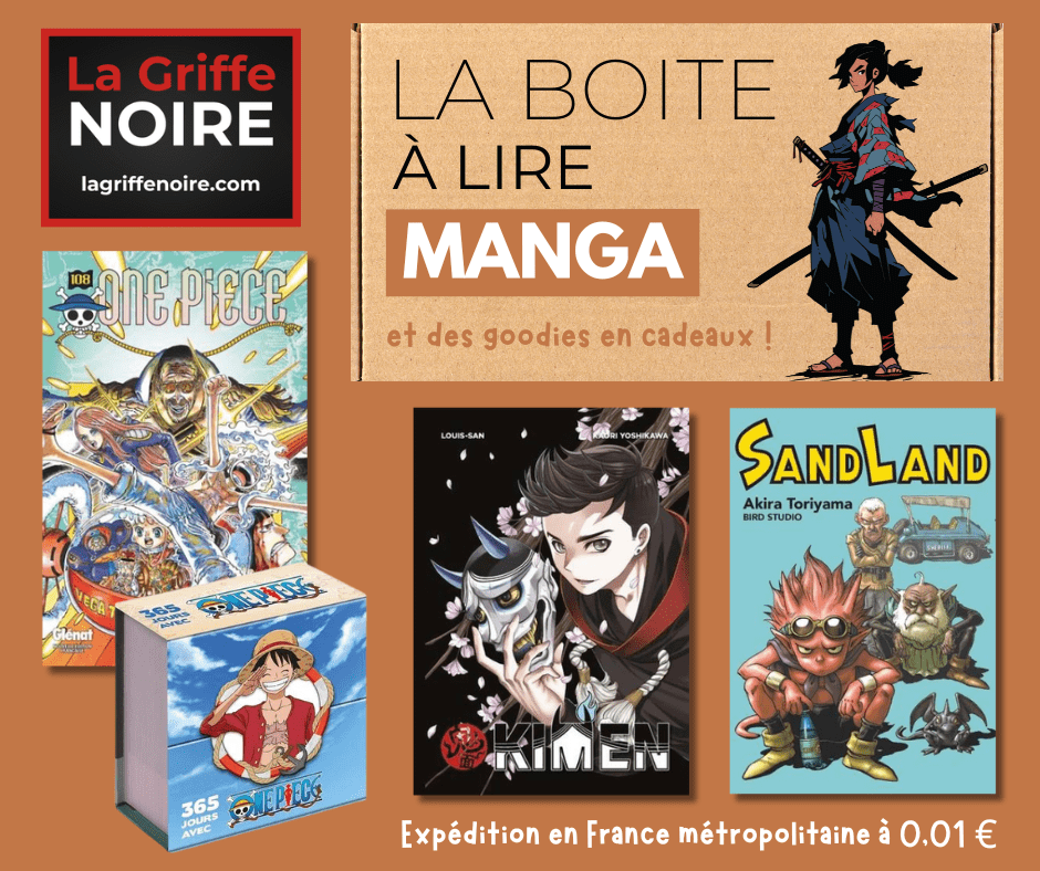 COFFRET MANGA - OCTOBRE 2024 - LA GRIFFE NOIRE