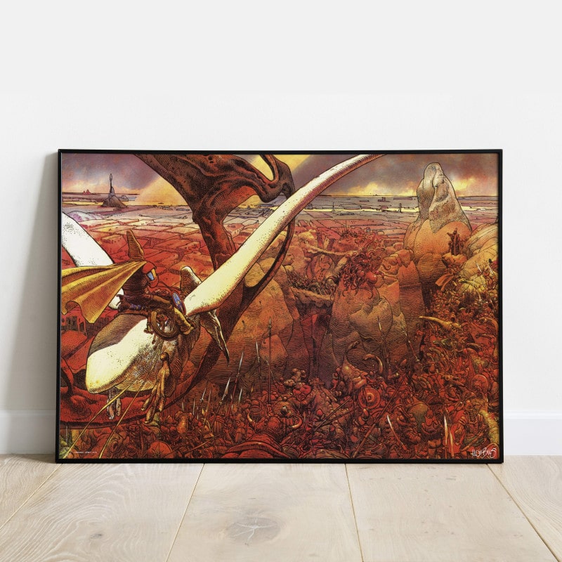 Jean Giraud “Moebius” - "Army : Harzakc" - Tirage d'art